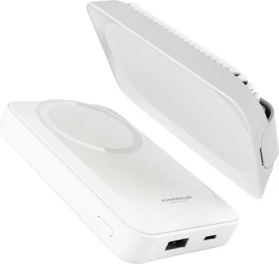 Powerbank magnetik Vonmählen allroundo Pro, i bardhë