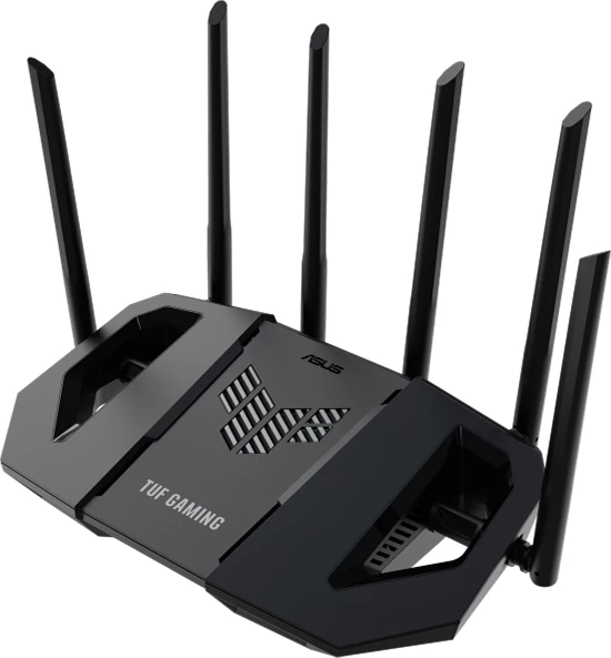 Ruter gaming ASUS TUF Gaming BE6500, WiFi 7 dual-band, 4x 2.5GbE, AiMesh, i zi