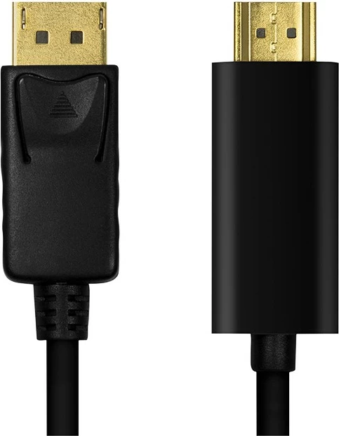 Kabllo DisplayPort në HDMI LogiLink CV0129, 5m, e zezë