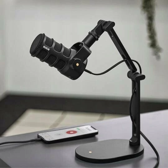 Mikrofon dinamik Rode PodMic USB (PODMICUSB), kardioid, XLR/USB-C, i zi