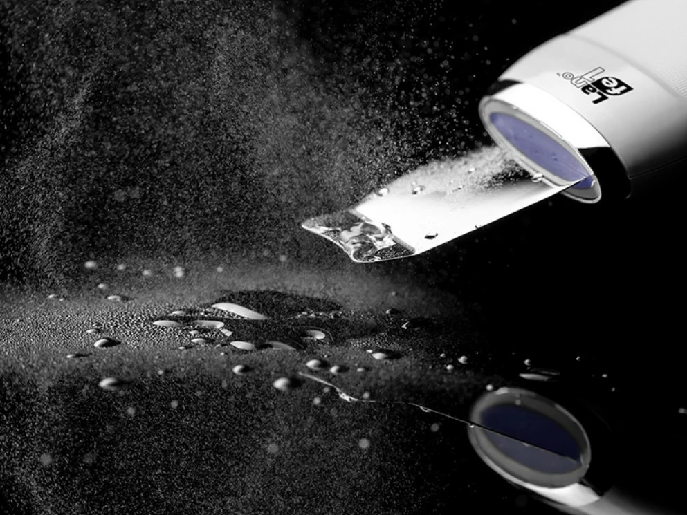 Pajisje peeling kavitacional, Lafe TWA002, 24.000 dridhje/sek, 3 mënyra pune, bateri 600 mAh, e bardhë