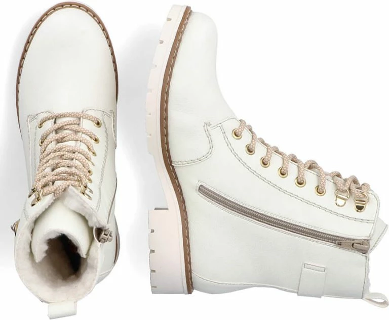 Këpucë femra Rieker, të bardha