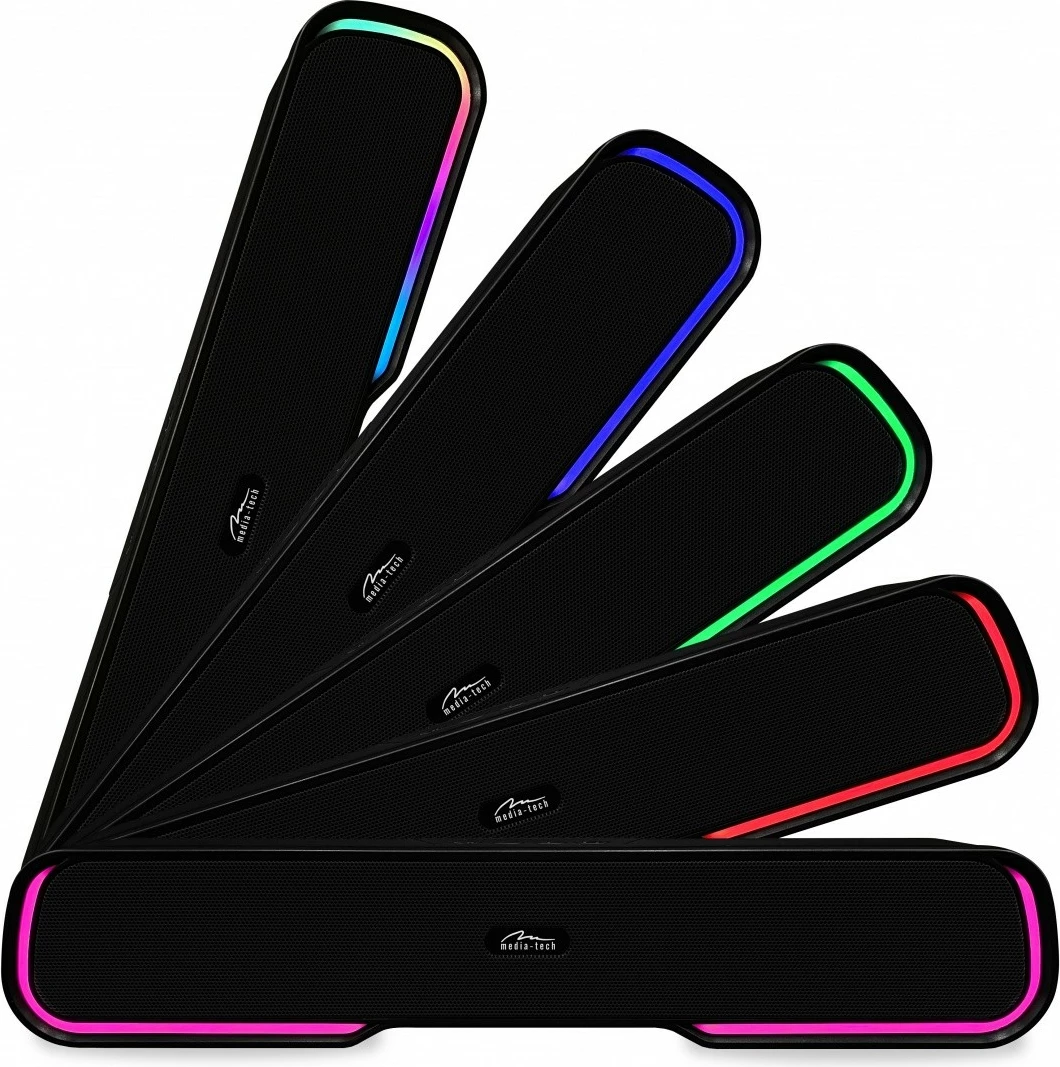 Soundbar Media-Tech PHANTOM BT MT3180, Bluetooth 5.1, 10W, mikrofon, RGB, i zi