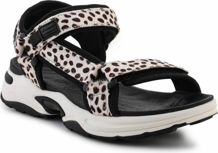 Atlete sandale për femra D.Franklin, kafe/bezhë/zeza