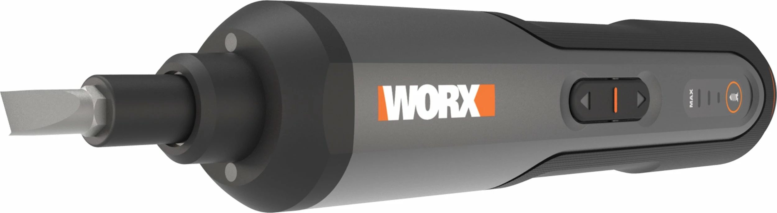 Kaçavidë elektrike Worx WX240 4V 1.5Ah, gri/zezë, set 24 bita