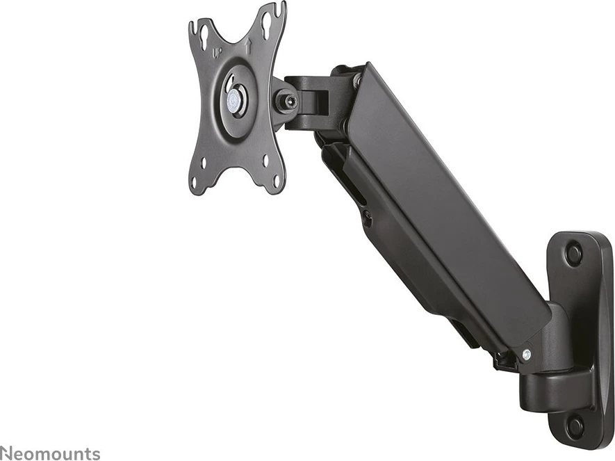 Mbajtëse muri për monitor/TV Neomounts WL70-440BL11, gas spring, full motion, 17-32 inç, e zezë