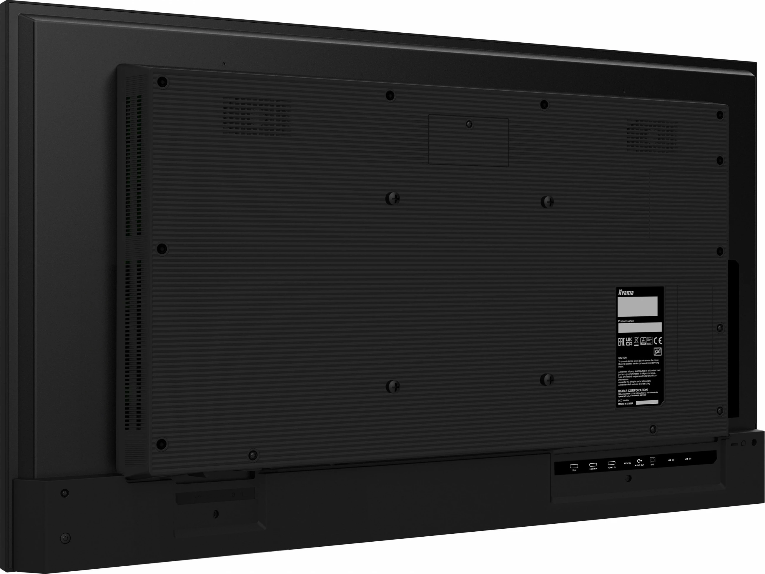 Monitor iiyama ProLite LH4365UHSB-B1, 43 inç, 4K Ultra HD, LED, Wi-Fi, zi