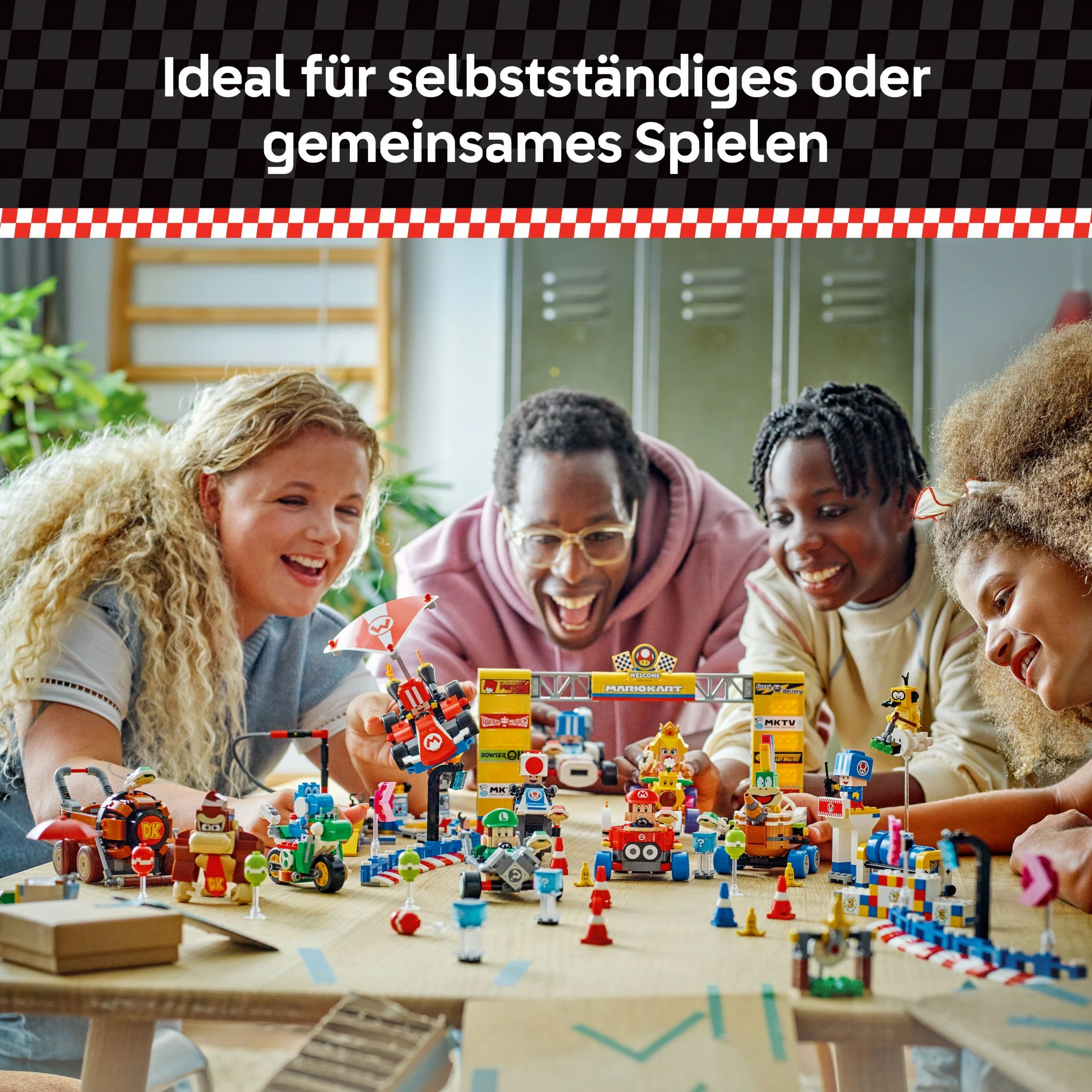 Set ndërtimi LEGO Mario Kart Standard Kart, 174 pjesë, shumëngjyrësh