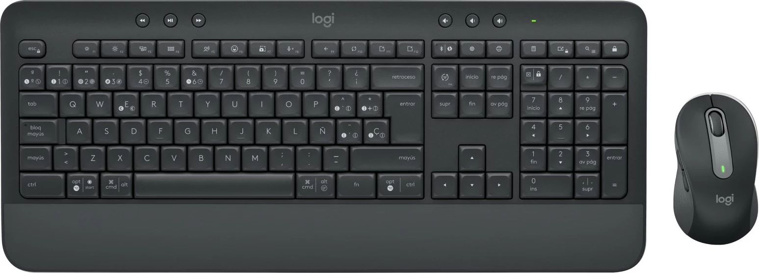Maus Logitech MK650 for Business, pa tela, graphite