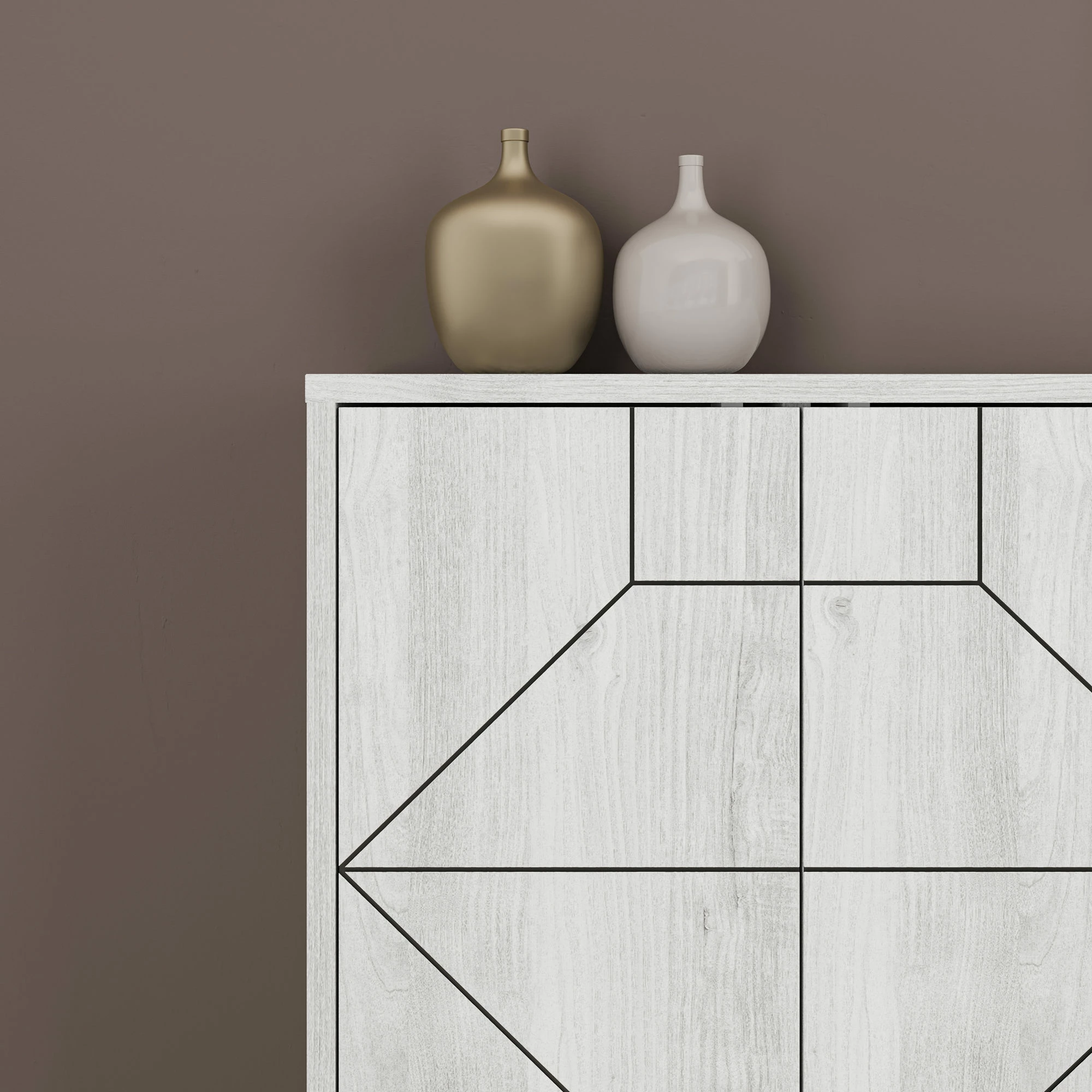 Konsol Skye Decor, Dune 183 - E bardhë antike