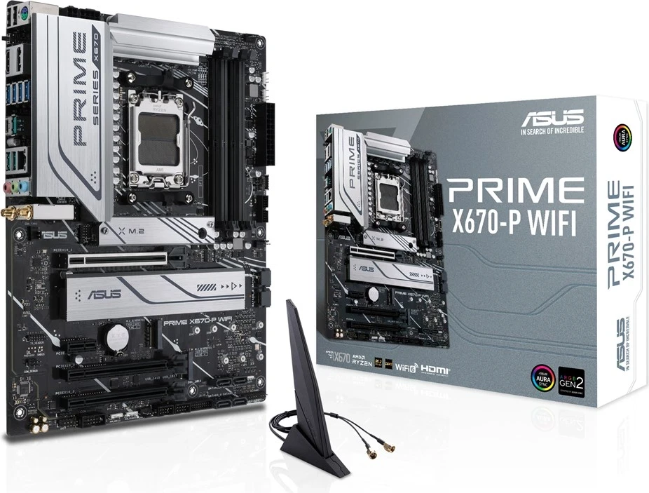 Pllakë amë ASUS PRIME X670-P WIFI, Socket AM5, ATX