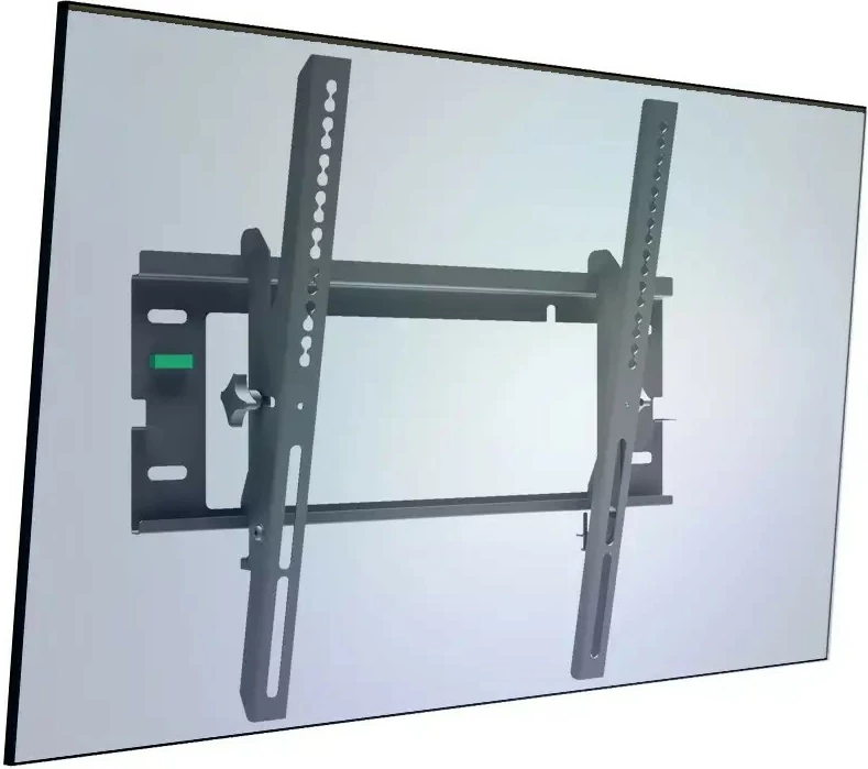 Mbajtëse muri për TV/monitor Edbak EWB150, 26-40", e zezë/argjendtë