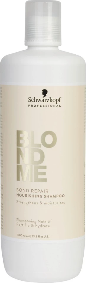 Shampon për femra Schwarzkopf Professional BlondMe Bond Repair Nourishing, 1000ml