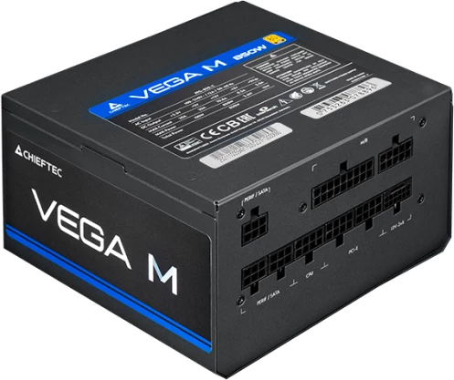 Furnizues energjie ATX CHIEFTEC VEGA M PPG-750-C 750W 80PLUS Gold, modular, i zi