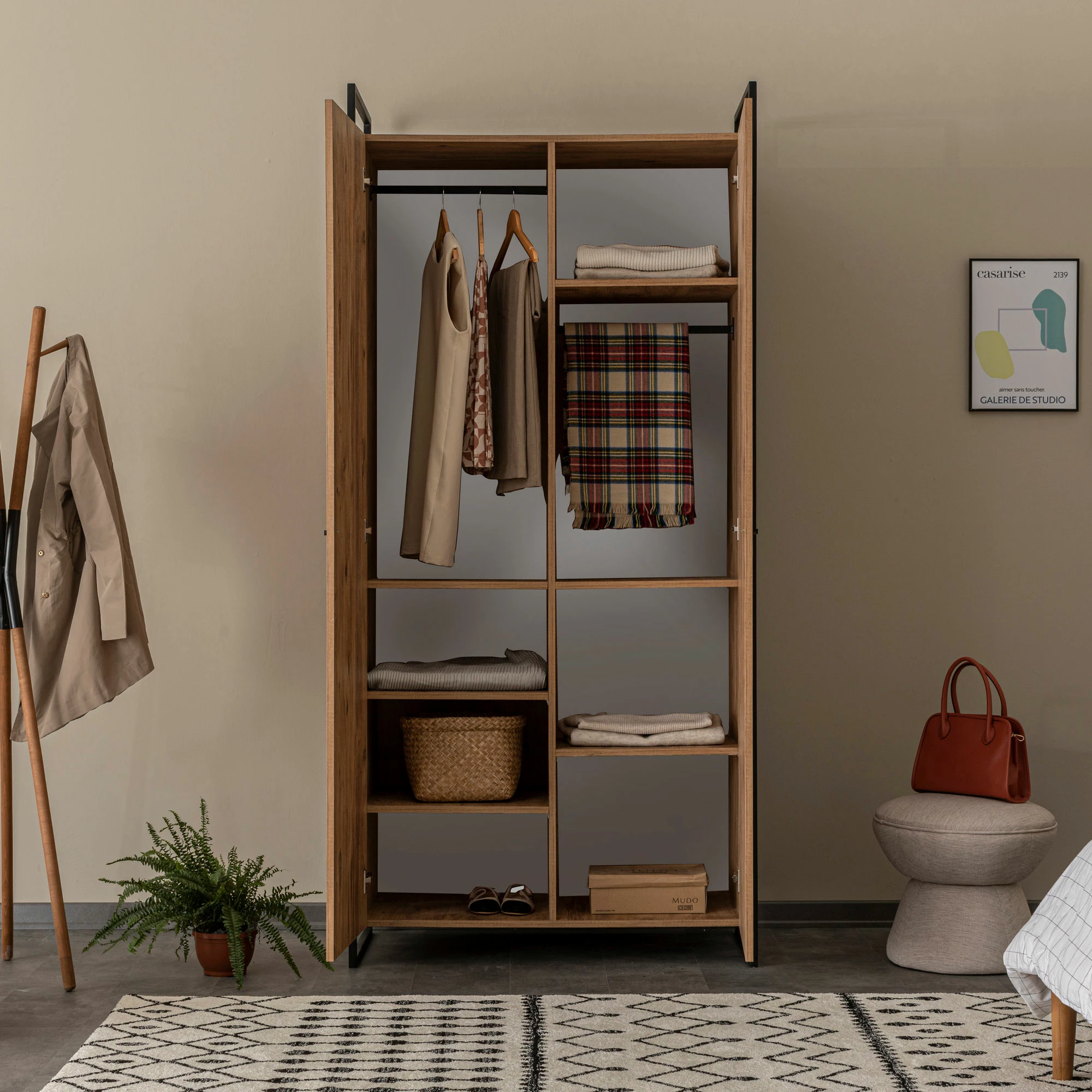 Dollap Skye Decor, Dynamic - 07, ngjyrë Atlantic Pine