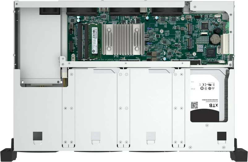 Kasë NAS QNAP TS-855eU-8G, Intel Atom C5125, 8 GB RAM, 2U, pa disk