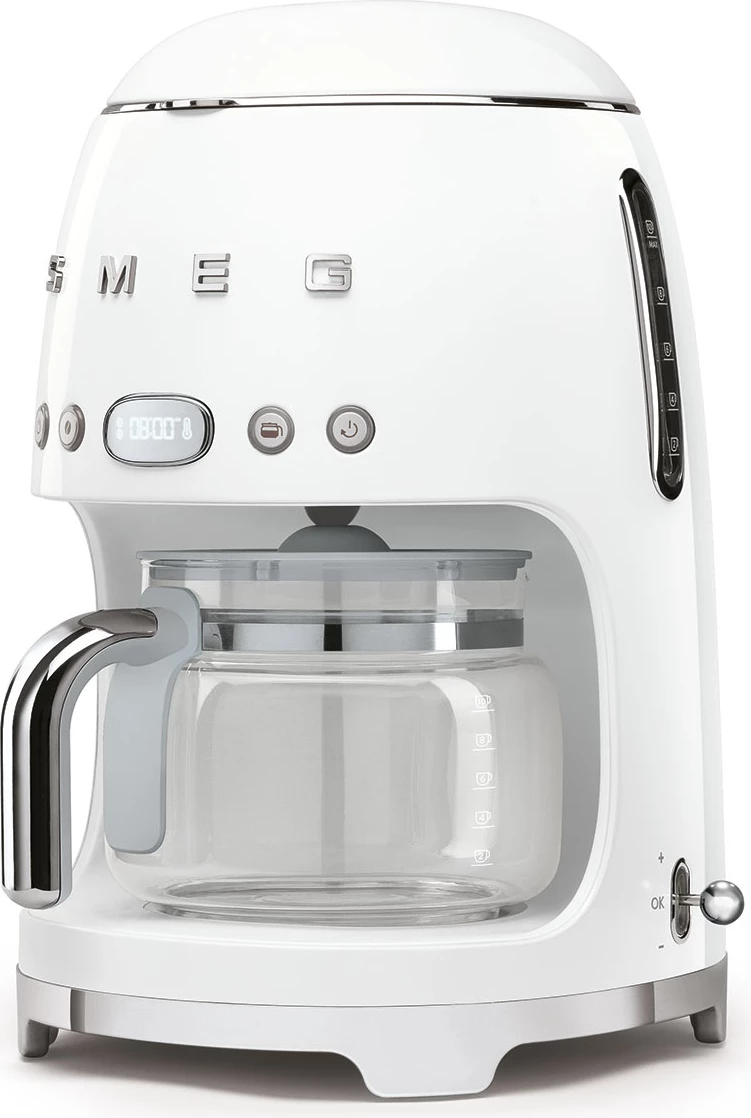 Aparat për kafe Smeg DCF02WHEU, 1050W, i bardhë 