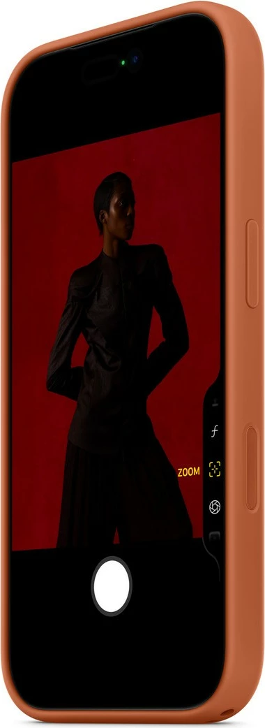 Mbështjellës silikon MagSafe për iPhone 17 Pro Apple, Terracotta