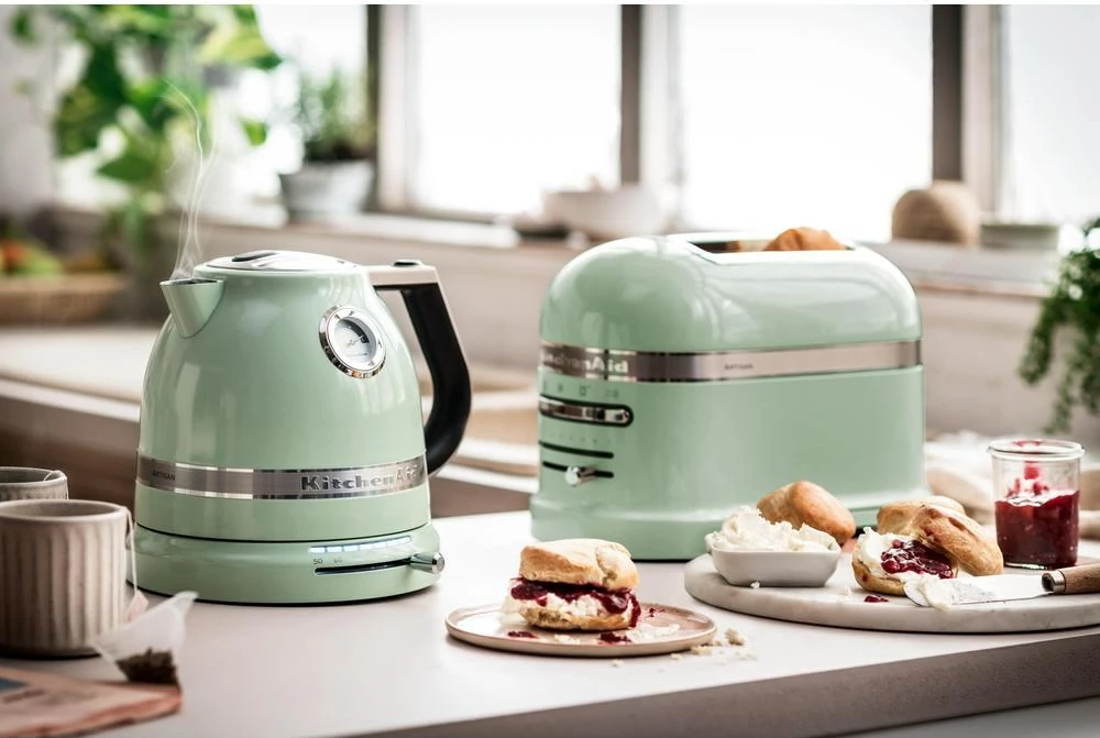 Ibrik elektrik KitchenAid 5KEK1522EPT, 1.5 L, 2400 W, Jeshile Pistachio