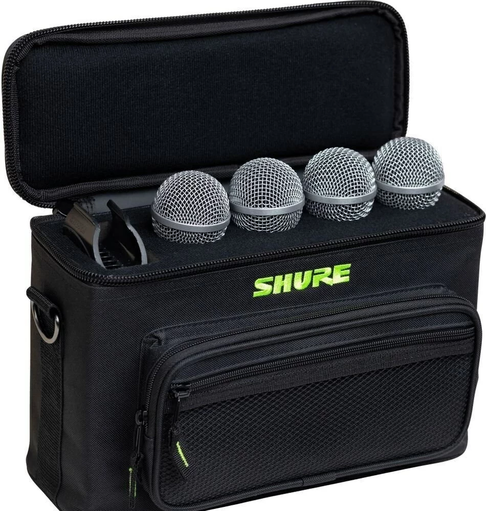 Çantë transporti SHURE SH-MICBAG04 për 4 mikrofonë, e zezë