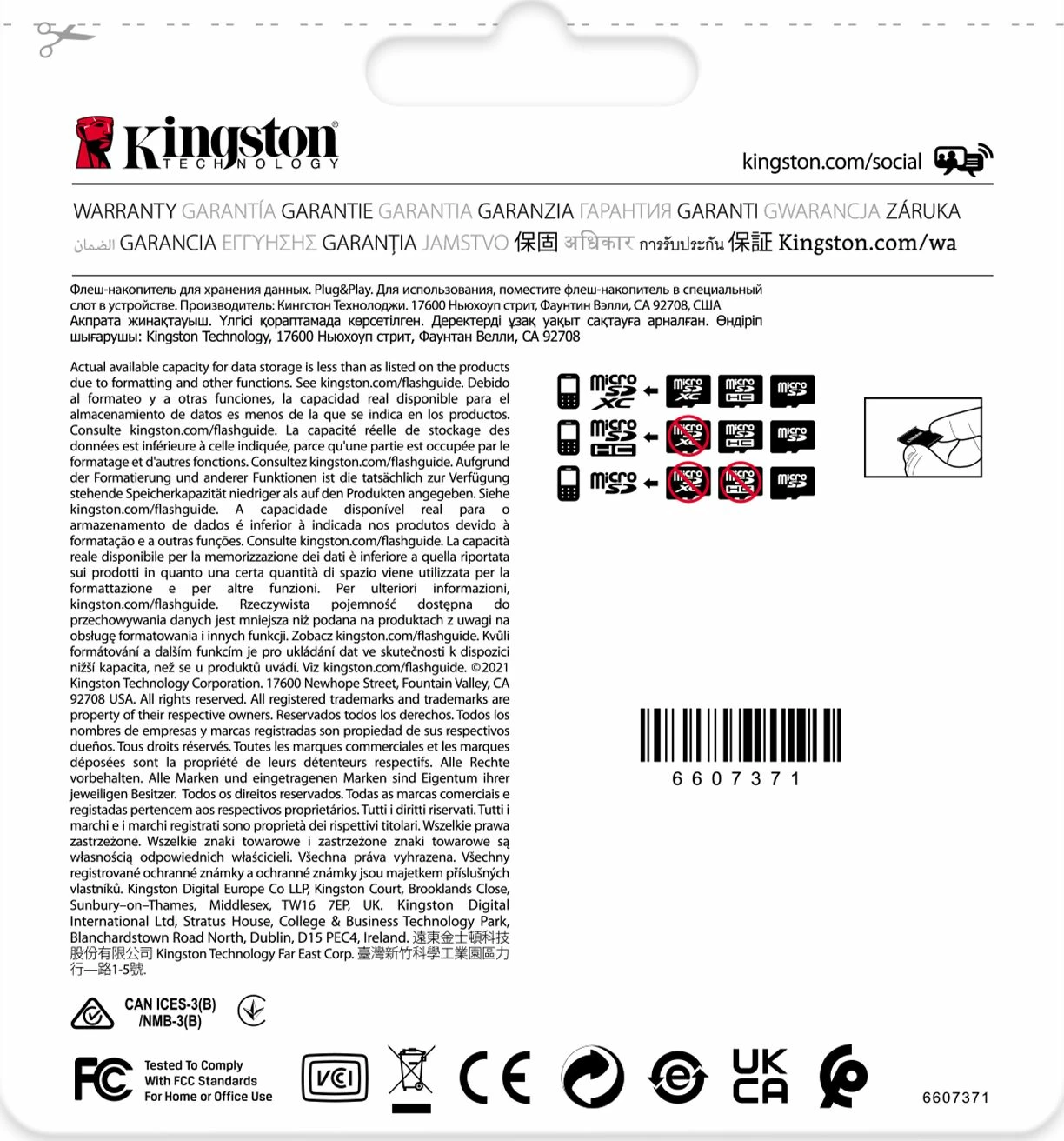Kartelë memorje microSDHC Kingston Industrial 32GB Class 10 UHS-I/U3 A1 V30 (SDCIT2/32GB) me adapter SD