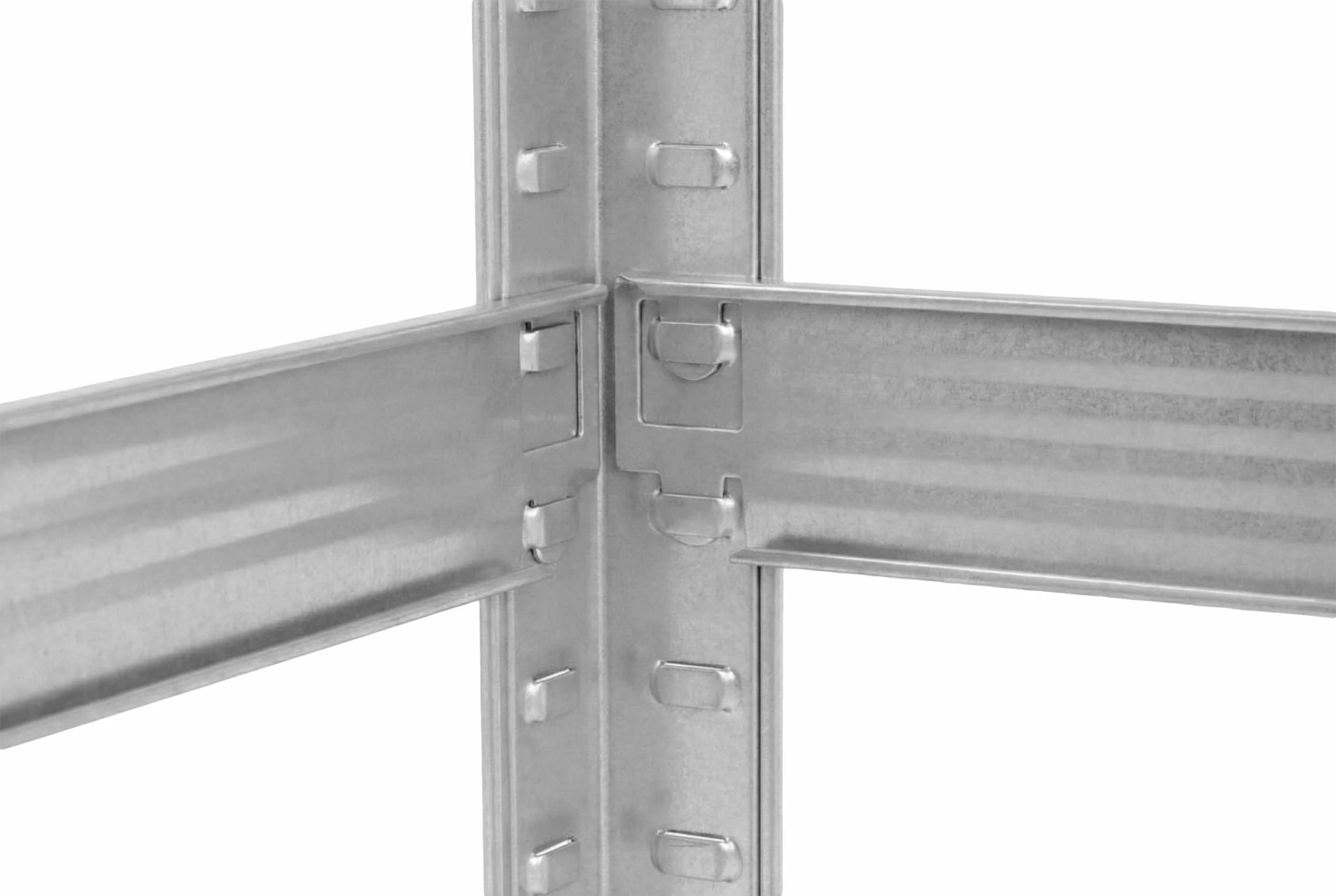 Raft metalik magazinimi PROLINE 62032, 6 rafte, 222x110x50cm, 175kg/raft