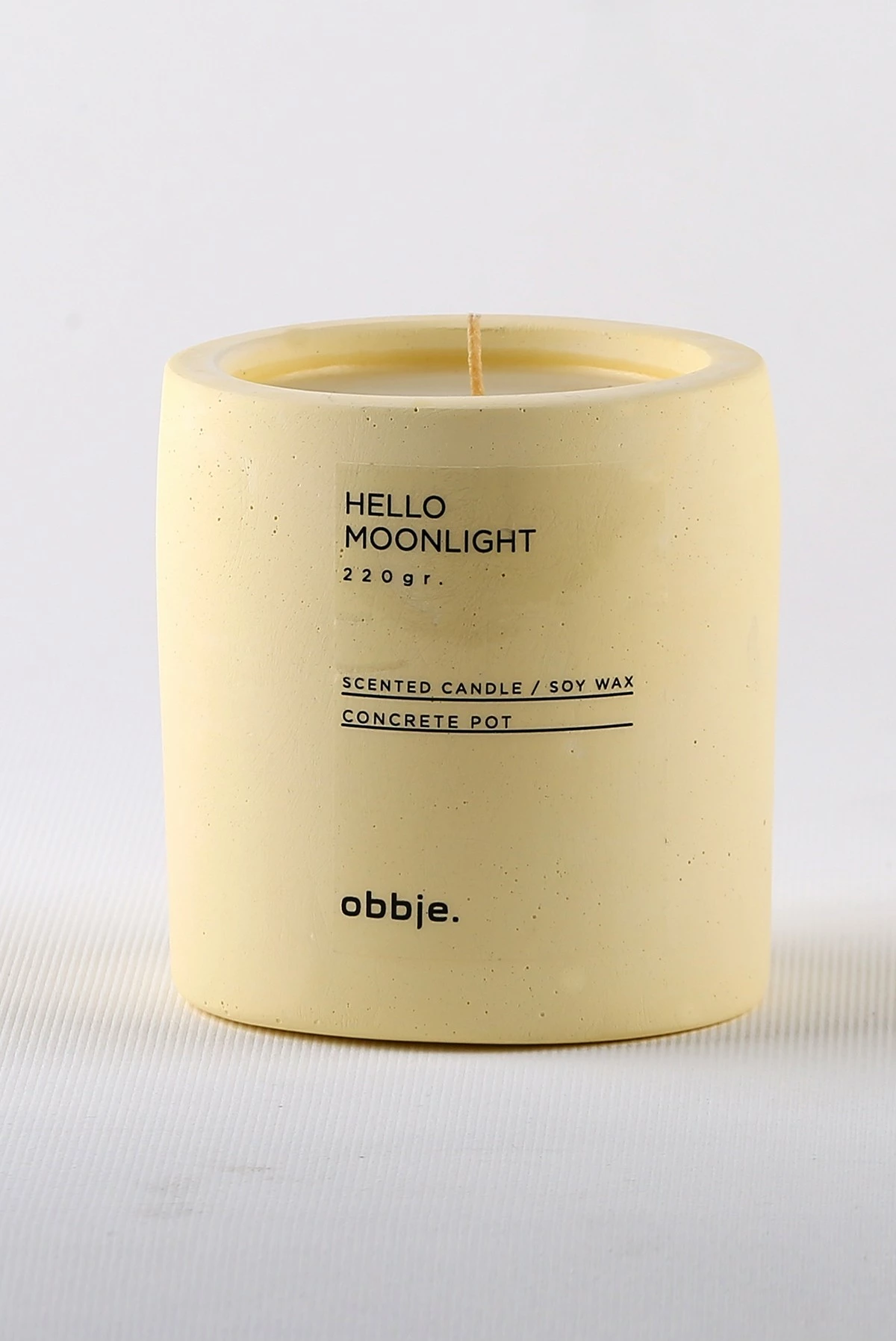 Qiri aromatik Hello Moonlight, ngjyrë e verdhë, 8.5x9cm