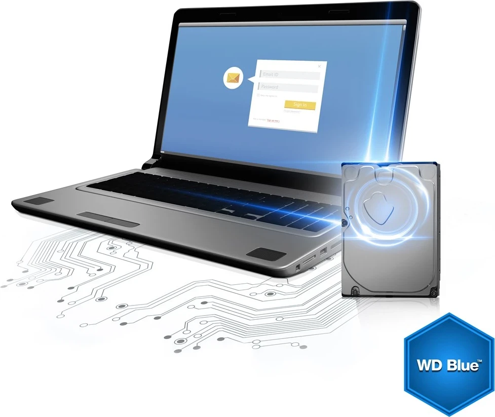 Disk HDD Western Digital Blue 3.5", 1000 GB 