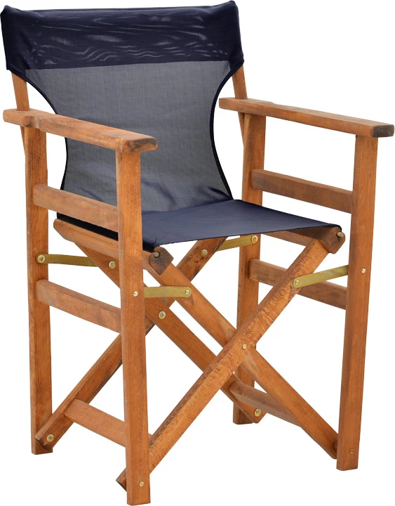 Karrige regjisori, dru ahu i fortë, ngjyrë arre - pëlhurë e zezë Nexus