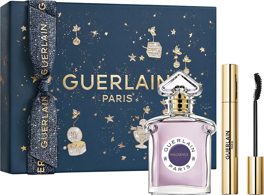 Set Eau de Parfum dhe maskarë për femra Guerlain Insolence, 75ml + 6g