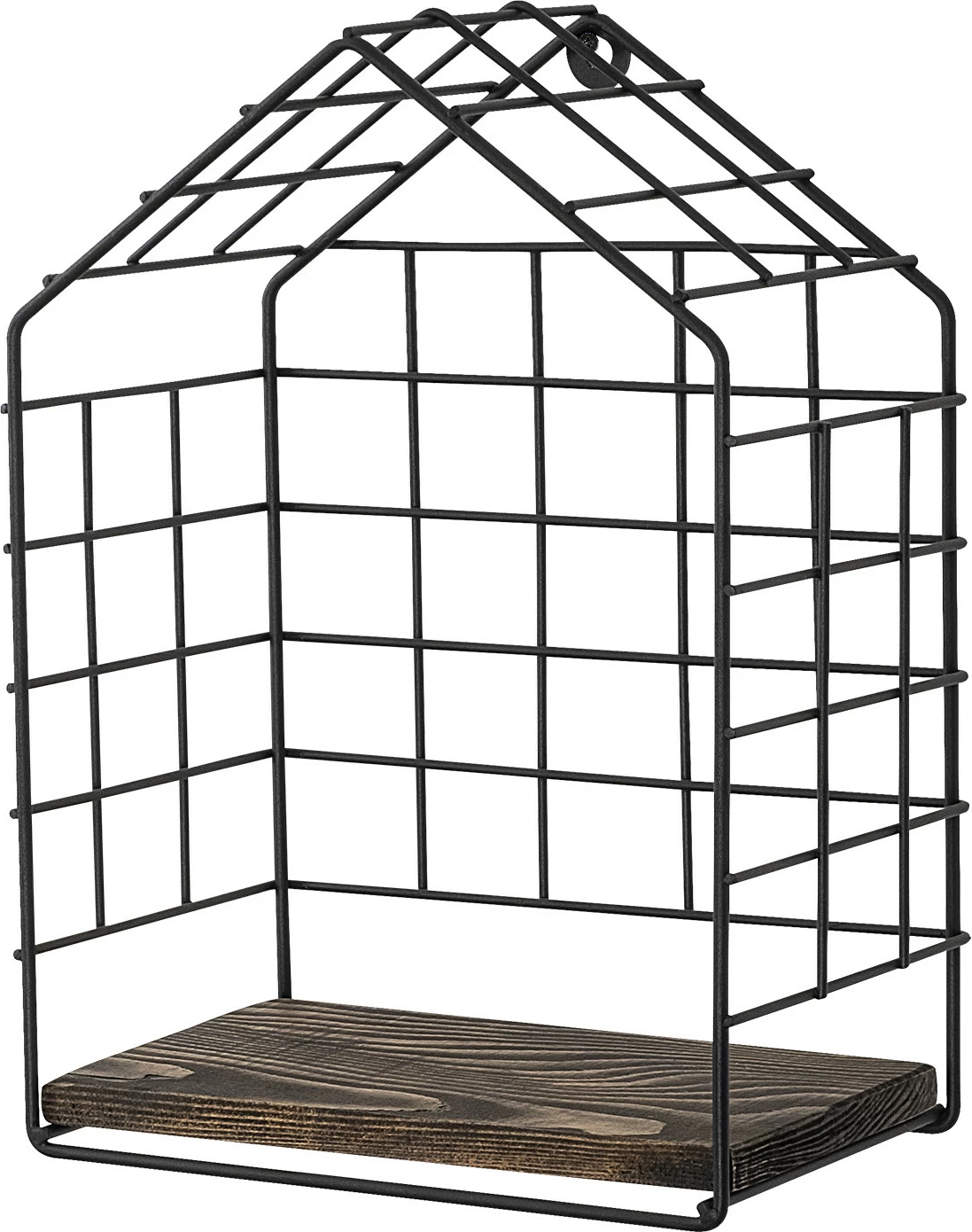 Raft muri Hanah Home, Ranunculus, ngjyrë e zezë dhe arre e errët