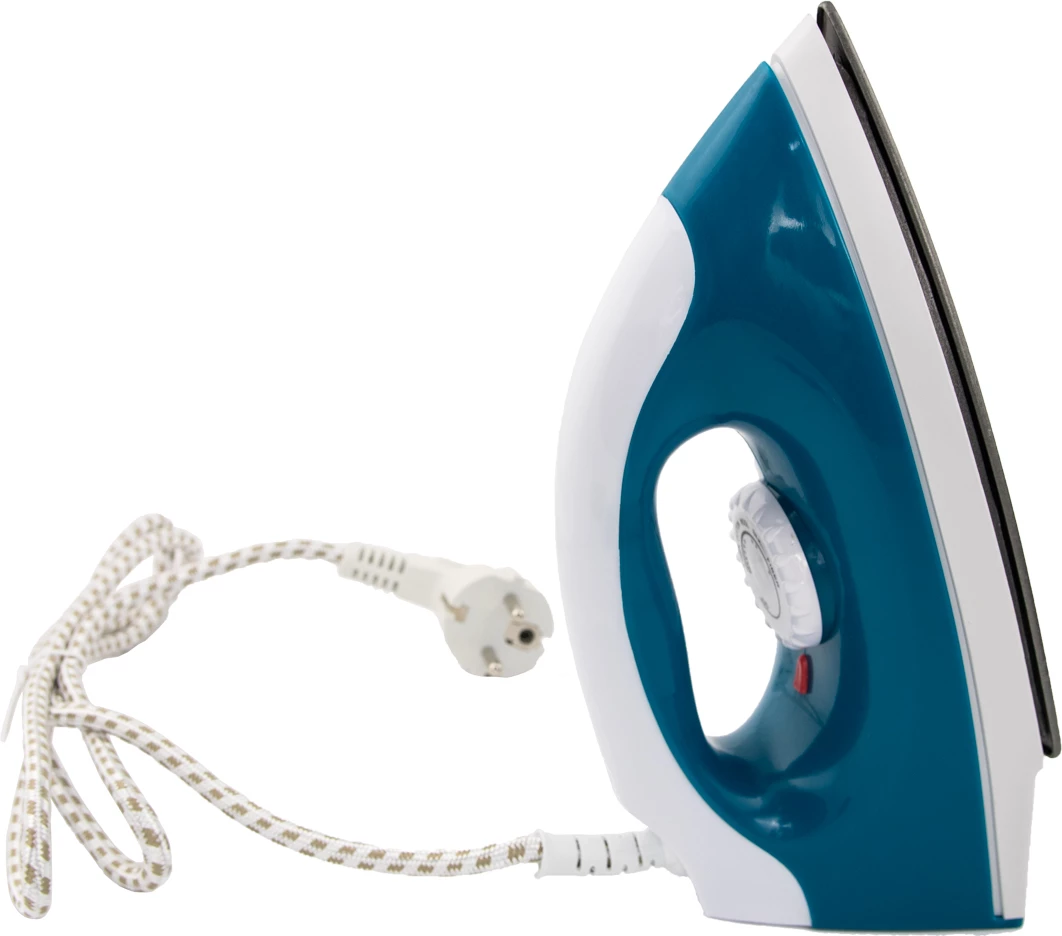 Hekur udhëtimi Esperanza SMOOTHER EHI001 1200W, pllakë jo-ngjitëse, rregullim temperature, blu e bardhë