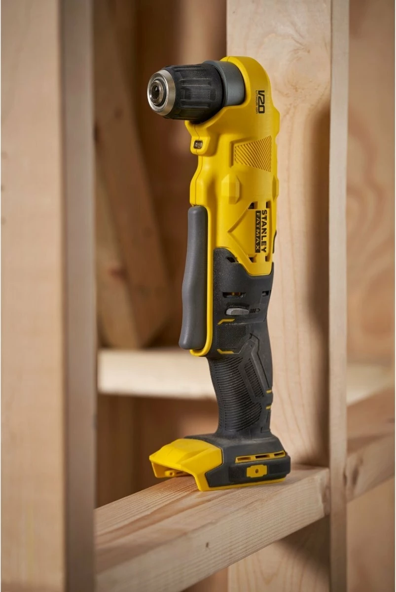 Burmashinë këndore Stanley FATMAX SFMCD750B 18V V20, 45Nm, mandrinë 10mm, solo (pa bateri/karikues), e verdhë/zezë