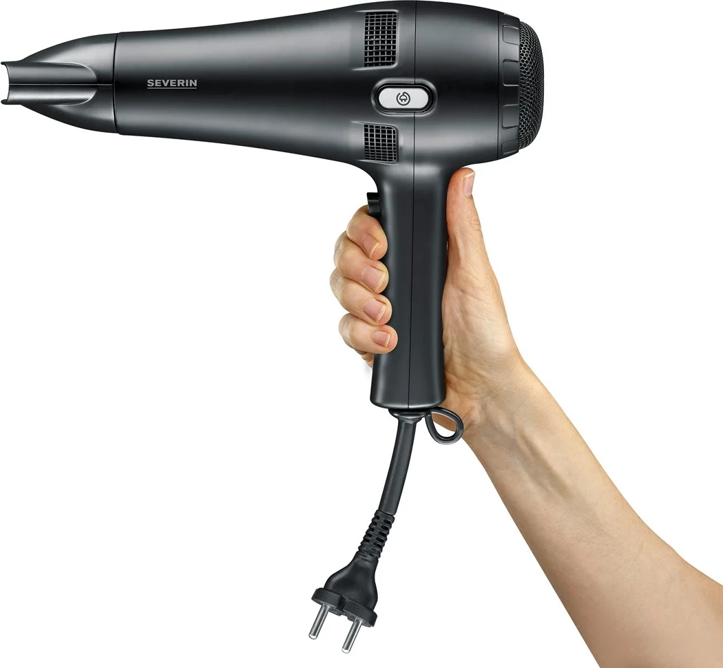 Tharëse flokësh Severin HT 0165, 2100 W, e zezë