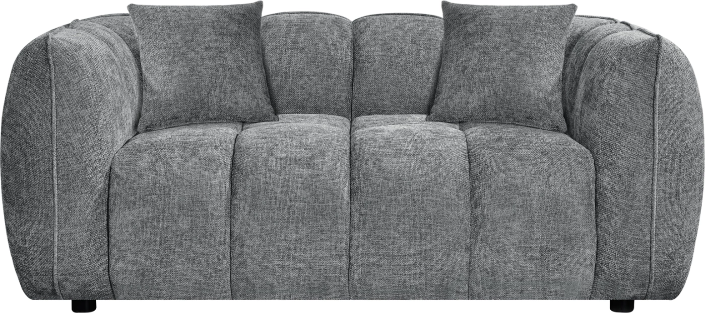 Divan dy ulës LYKKE, material gri, 172x89x70cm
