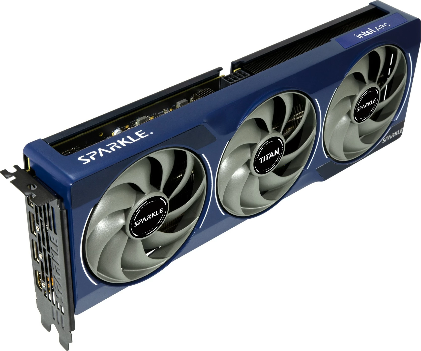 Kartelë grafike Sparkle B580 12GB Intel Arc Titan OC GDDR6, Blu