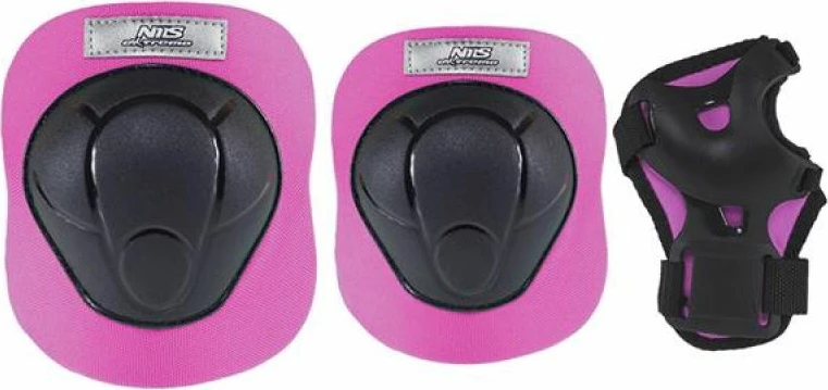 Set i mbrojtësve Nils Extreme të zi dhe rozë H210 madhësia L