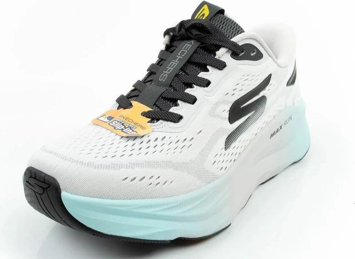 Atlete për meshkuj Skechers Max Run Slip-Ins, të bardha