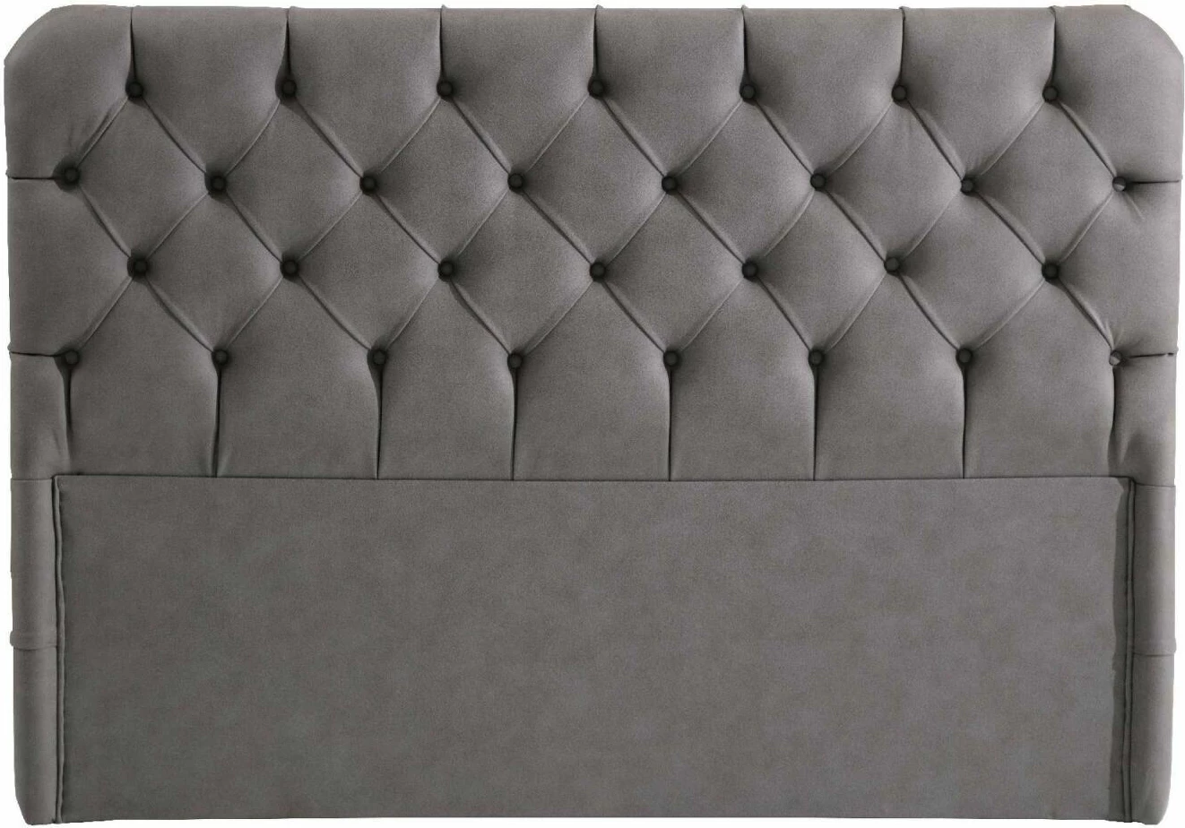 Baze dhe taban krevati dopio, Samira, ngjyrë gri, 150x200