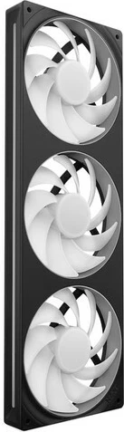 Ventilatorë RGB për kasë kompjuteri NZXT F360 Core, 3x120mm, i zi
