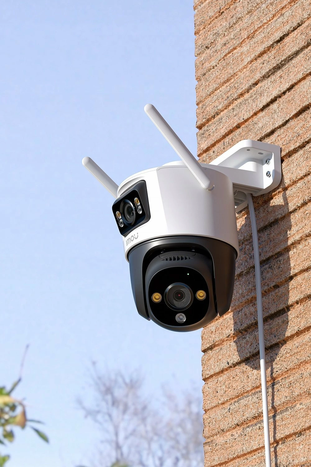 Kamerë IP IMOU Cruiser Dual 6MP IPC-S7XP-6M0WED, Wi‑Fi, IP66, e bardhë