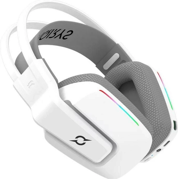 Kufje AQIRYS Alya 2.0, Dual Mode, Wireless&BT+Wired, të bardha