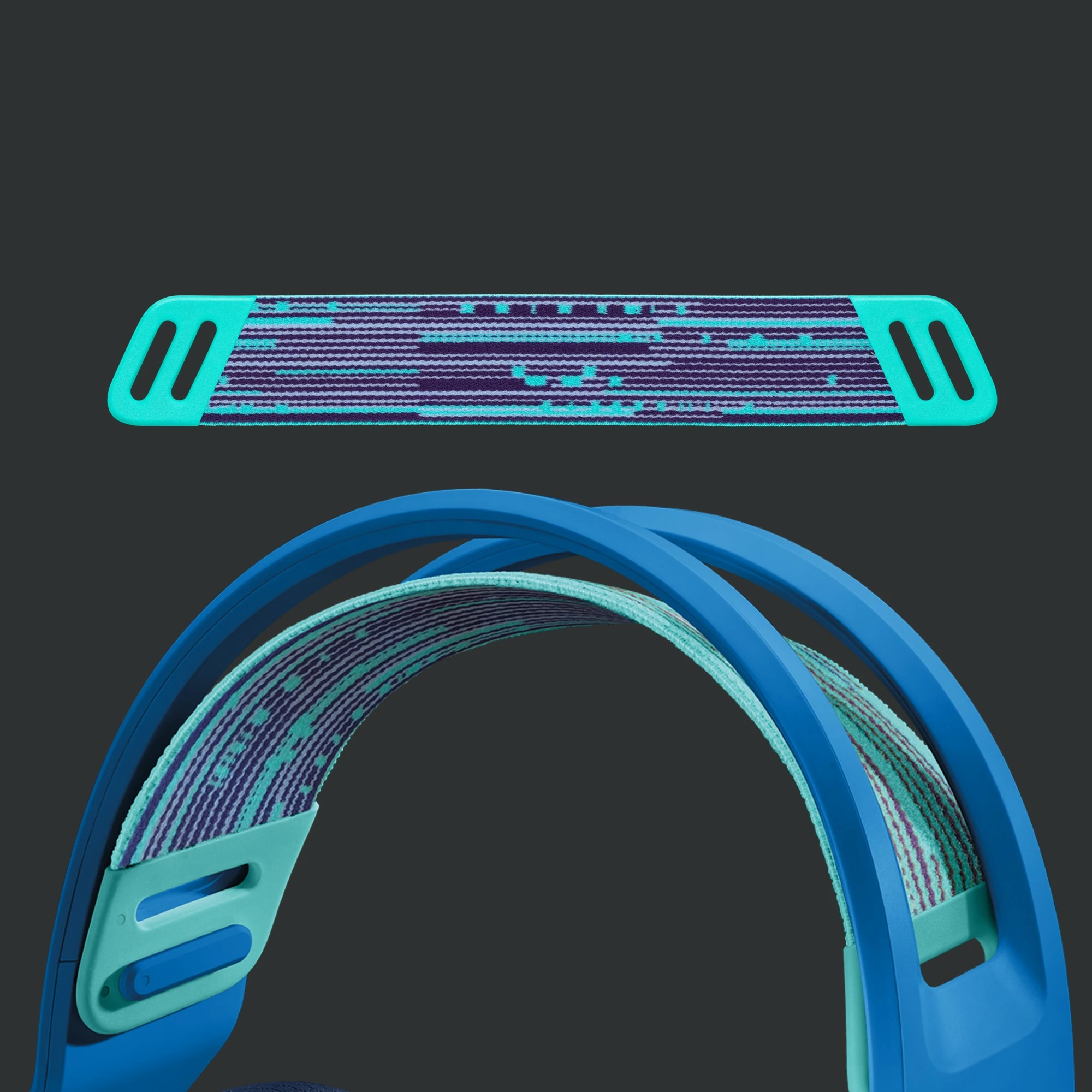 Kufje Logitech G733, pa tela, me ndriçim shumëngjyrësh