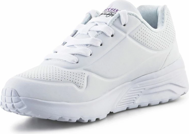 Atlete për fëmijë Skechers, të bardha dhe vjollcë