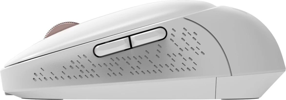 Maus wireless Marvo Office WM111, Bluetooth/2.4G/USB, DPI 800-1600, bateri e rikarikueshme, i bardhë