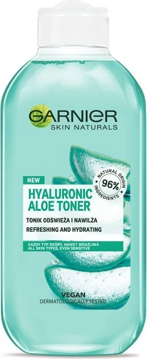 Tonik për fytyrë Garnier Hyaluronic Aloe për femra 200ml