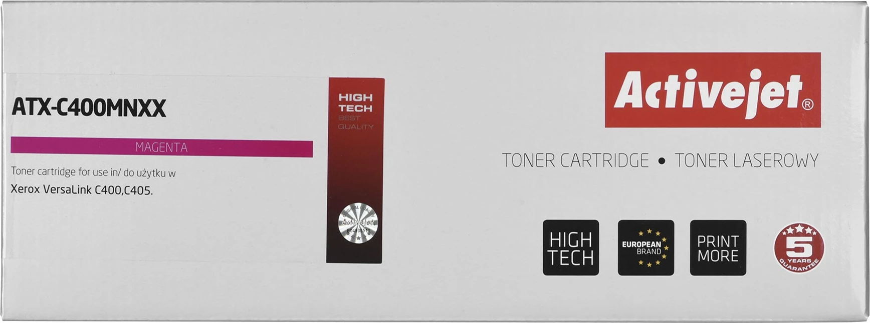 Toner zëvendësues Activejet ATX-C400MNXX për printer Xerox