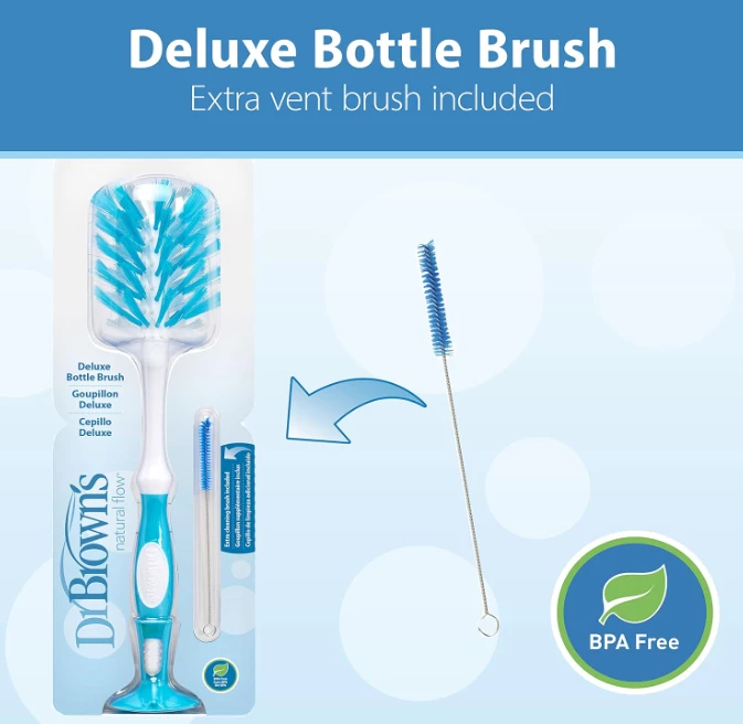 Furça e shisheve Dr. Brown's Natural Flow® Deluxe