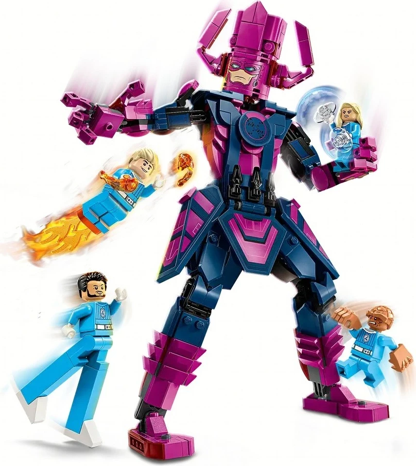 Set LEGO Marvel 76316 Fantastic Four kundër Galactus, 427 pjesë, 4 minifigura