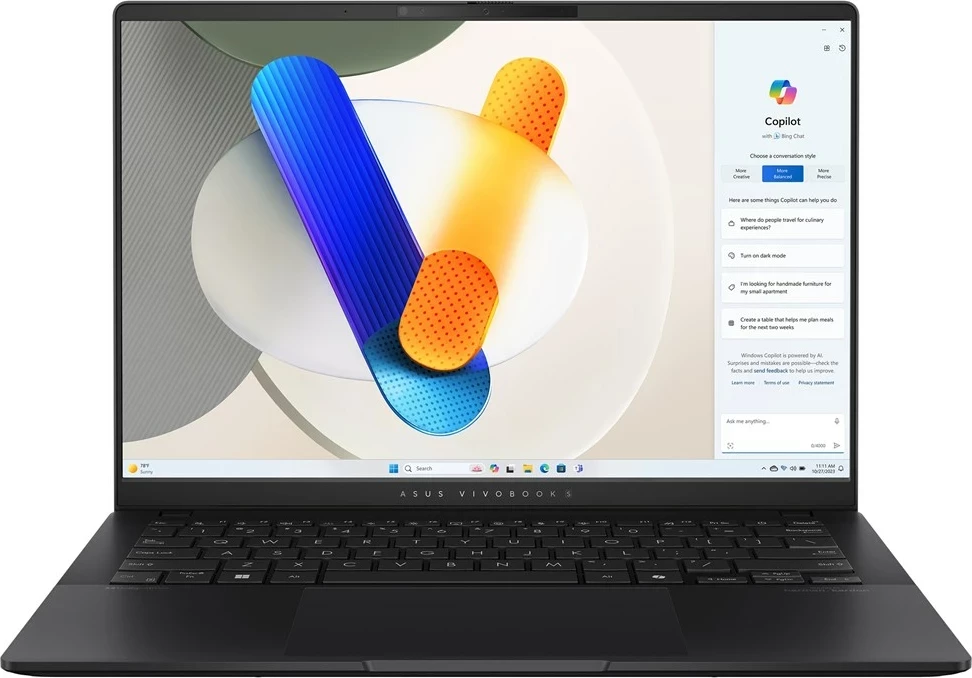 Laptop ASUS Vivobook S 14 OLED S5406MA-PP009W, 14", 16GB RAM, 1TB SSD, Intel Arc, E zezë